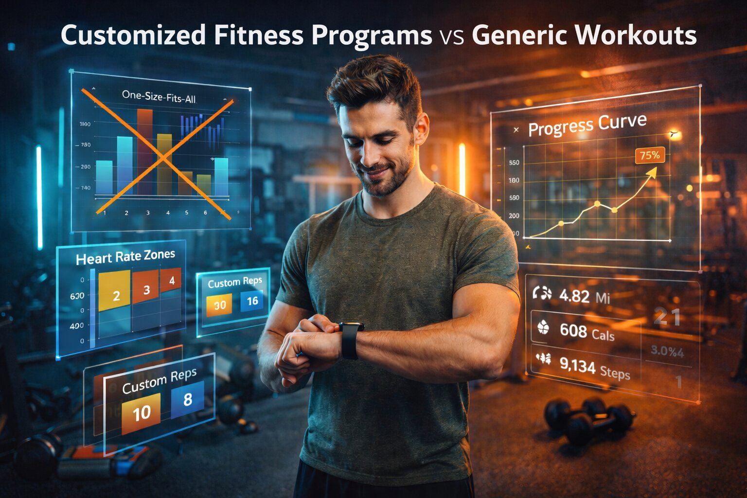 Customized Fitness Programs vs Generic Workouts.