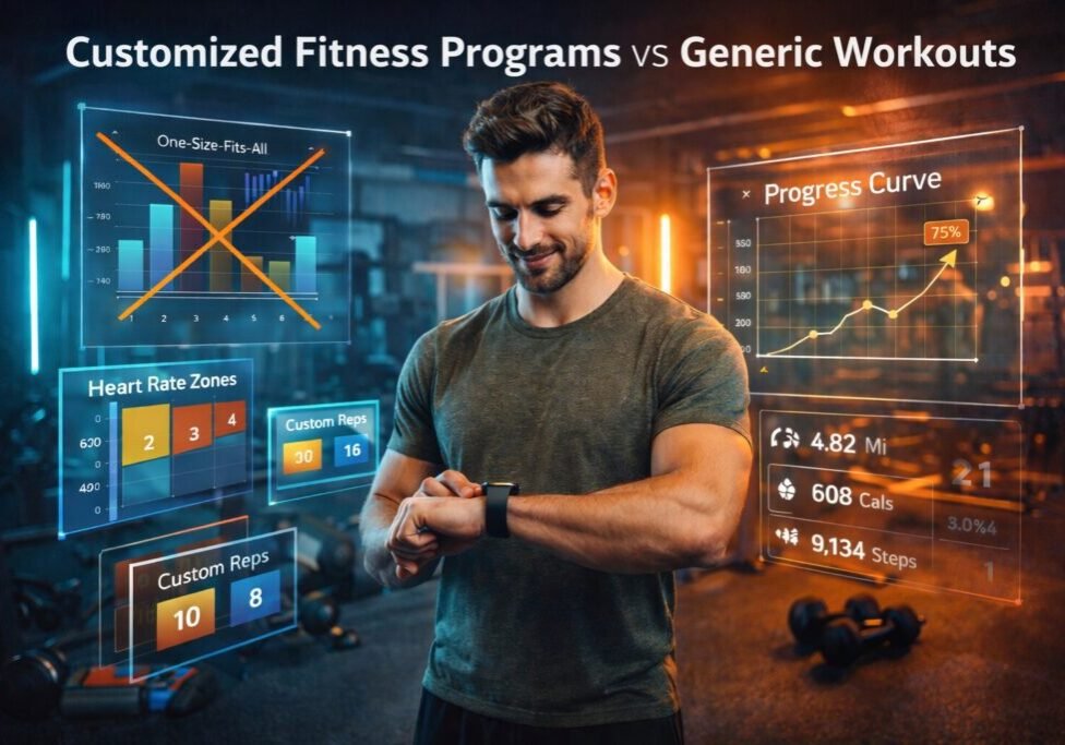Customized Fitness Programs vs Generic Workouts.